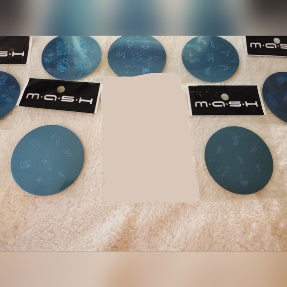 NEW - Bundle of 15 - Nail Art Stamping Plates + Stickers - Picture 6 of 11